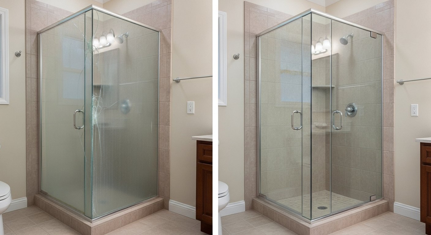 Before After Bathroom Remodel Conroe TX 3